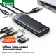 USB-концентратор UGREEN 3.0, док-станция расширения, многопортовый разветвитель, высокоскоростной 4-портовый адаптер-конвертер, удлинительный кабель для ноутбука на четыре порта. - изображение 10