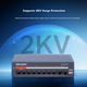 Комутатор HIKVISION POE 10-портовий некерований для відеоспостереження DS-XS10 - зображення 6