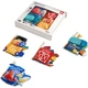 Книжка-игрушка тканевая Babycare Wonderful Exploration, набор 4 шт, 0-6 мес - изображение 1