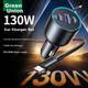 Зарядное устройство автомобильное UGREEN, 130 Вт, 3 порта - изображение 8