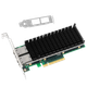 Серверная сетевая карта MOGE PCIE X8 10G с двумя портами, Intel X540-T2 Link Aggregation Virtual Chip High-Speed Dual-Port 10G Ethernet Card MC2267 - изображение 9