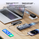 Хаб USB Acasis 3.1, 7-портовый, для Apple Mac, модель HS-707MG, 10 Гбит/с - изображение 8