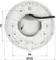 Kamera CCTV Dahua HAC-HDW2241TMQ-A-0280B-S2-DIP 2.1 MP Full HD AHD/HD-CVI/HD-TVI/CVBS 2.8 mm - obraz 3