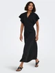 Платье длинное летнее женское ONLY 15374274 XL Black (5715873839828) - изображение 1