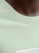 Футболка хлопковая длинная мужская Jack & Jones 12297140 3XL Aqua Gray (5715874691890) - изображение 6