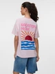 Футболка хлопковая женская Vero Moda 10343545 XL Pink-A-Boo (5715871616094) - изображение 4