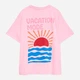 Футболка хлопковая женская Vero Moda 10343545 XL Pink-A-Boo (5715871616094) - изображение 7