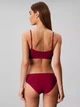 Бюстгальтер без кісточок Calvin Klein Underwear 805269200 M Бордовий (1159862946) - зображення 2