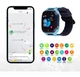 Детские смарт-часы AmiGo go008 Milky gps WiFi Blue - изображение 5