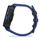 Смарт-часы Garmin Instinct 3 45mm amoled Black with Bolt Blue/Black Silicone Band (010-02936-03) - зображення 3