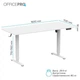 Комп'ютерний стіл OfficePro ode1670w White (ode1670w) - зображення 8