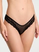 Трусики танга женские Victoria's Secret 31006054 S Черные (1159862607) - изображение 1