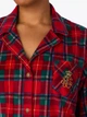 Пижама (рубашка + штаны) женская Ralph Lauren 408613068 2X Красная (1159863442) - изображение 6