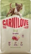 Сухой корм для щенков Carnilove True Fresh Puppy утка 4 кг (8595602582037) - изображение 1