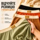 Мужские трусы боксеры анатомические набор 3 шт мягкие эластичные дышащие черный серый хаки XXL - изображение 2