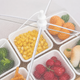 Захисна сітка для продуктів парасолька 70х50х29 см харчова сітка від комах прозоро-Білий - зображення 5