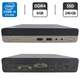 Неттоп HP ProDesk 400 G3 Desktop Mini USFF / Intel Core i5-6500T (4 ядра по 2.5 - 3.1 GHz) / 8 GB DDR4 / 240 GB SSD / Intel UHD Graphics 630 / Блок питания б/у - изображение 1