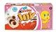 Набор шоколадных яиц Kinder Joy "Looney Tunes Tweety" Луни Тюнз Твити 60г (3 х 20г) - изображение 1