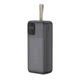 Power Bank MAKE 30000mAh 65W PD+QC Black - зображення 1