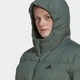Жіноча пухова куртка Helionic Sportswear з капюшоном HE1460 зелений 4XL - изображение 8