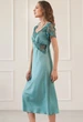 Сорочка ночная длинная Komilfo Malachite 1387L 3XL зеленый - изображение 2
