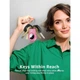 Чехол для поисковой метки Apple AirTag Keychain with Wire Cable Pink [167432] - изображение 3