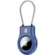 Чехол для поисковой метки Apple AirTag Keychain with Wire Cable Blue [167431] - изображение 2