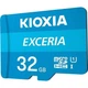 Карта памяти Kioxia microSDHC Exceria 32GB Class 10 UHS-I U1 V10 + SD Adapter (LMEX1L032GG2) [163982] - изображение 2