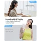 Портативний вентилятор JisuLife F8X White [167293] - зображення 9