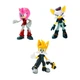 Набор фигурок Sonic Prime 3 шт Ребел Руж Тейлз Расти Роуз - изображение 2