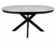 Стол PORTO CERAMIC 120(160)*120 бежевый TAJ MAHAL/черный - изображение 5
