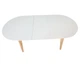 Стол ALBERTO CERAMIC 160(200)*90 бежевый мат/дерево - изображение 7