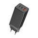 Зарядний пристрій Baseus 65W GaN5 Pro Type-C + USB-A універсальний адаптер швидкої зарядки - изображение 6