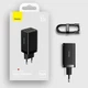 Зарядний пристрій Baseus 65W GaN5 Pro Type-C + USB-A універсальний адаптер швидкої зарядки - изображение 8