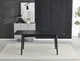 Стол BERLIN CERAMIC 111(140)*75 черный мат/черный каркас - изображение 5
