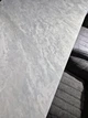 Стол NORMAN CERAMIC 140*90 Muie White глянец/черный каркас - изображение 6