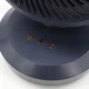 Портативный аккумуляторный вентилятор Mini fan VU-05 FS-25 с LED-подсветкой и автовращением (1200 мАч, Черный) MD17135-1 - изображение 3