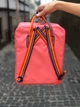 Рюкзак Fjallraven Kanken Pink Rainbow рожевий - зображення 3