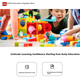 LEGO Education, 3-6 лет+, Duplo 45026 Большой набор для игры с трубами из частиц, развивающая игрушка для раннего обучения, украшение для дома. - изображение 5