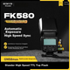 Портативний спалах Sidande FK580 для дзеркальних та бездзеркальних камер, зовнішній спалах-гарячий башмак, високошвидкісний фотоспалах TTL, зовнішнє освітлення для Canon Speedlight 60 - изображение 5