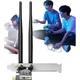 Беспроводная сетевая карта COMFAST CF-AX90 PCIe, Wi-Fi 6, Bluetooth 5.4, двухдиапазонный WiFi6 5G AX900, внутренний передатчик и приемник для настольного компьютера, высокоскоростная. - изображение 3