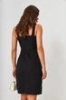 Сарафан міді з декоративним вирізом Wear me XS Чорний (16_24_62-1_9565) - изображение 3