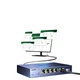 Комутатор UGREEN Light Management 2.5G з 5 портами 2.5G та оптичним портом 10G, інтелектуальне веб-керування мережею, мережевий сплітер та розподільник, підтримка VLAN, Cat Rod, оптичний IPTV-модем, NAS 15811 - зображення 3