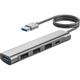 Разветвитель для док-станции Youlianxing USB 3.0, 4-портовый высокоскоростной концентратор, 2-метровый удлинительный кабель для настольного ПК YLX-RS515LAM - изображение 3