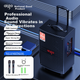 Aiguozhe S312 12-дюймовая колонка для квадратных танцев, портативная Bluetooth-колонка для улицы с высокой громкостью, мощный мобильный сабвуфер для караоке, уличная колонка с двумя микрофонами - изображение 4