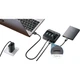 Док-станция HP USB Hub Splitter, высокоскоростной USB-разветвитель 3.0 с одним или несколькими портами, удлинительный USB-кабель, адаптер-конвертер для ноутбука, эффекты RGB-подсветки, 1,5 м - изображение 1