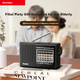 Радио Newmine BT526 для пожилых, мини-динамик, FM, перезаряжаемое - изображение 4