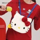 Рюкзак Toutou Hello Kitty Underarm KT Cat, милый подарок на день рождения для девочек, на День защиты детей, 1 июня, для студенток. - изображение 4