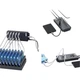 Док-станція розширення SIPOLAR USB 3.0 із зарядкою, високошвидкісний 120-ватний 10-портовий промисловий концентратор A-423 (1 метр) для заряджання телефонів та планшетів, масове прошивання, один порт 2.1A - зображення 3