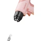 Ручная дрель GREENER Pink Diamond 7.2v для женщин, домашняя дрель-пистолет на литиевой батарее, роторное сверление отверстий 7.2v - изображение 1